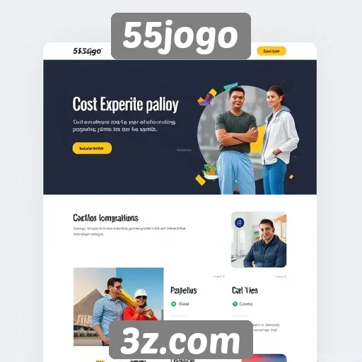 Inovação em design e interface do 55jogo