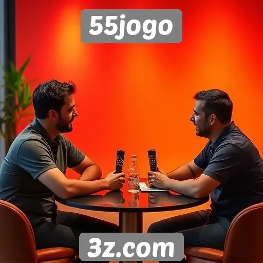 Entrevista com fundadores sobre a visão do 55jogo