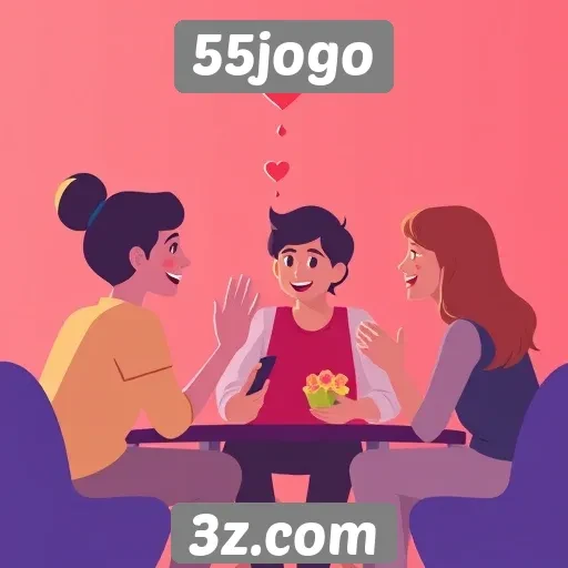Novas funcionalidades do 55jogo para interação social